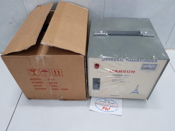 Biến áp chuyên dùng cho máy photocopy 3KVA Đổi nguồn 3000 Máy ổn áp 3KVA 220v ra 110v