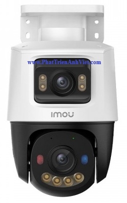 Camera PoE PT 2 Ống Kính 10MP IMOU IPC-PS70FP-10M0 Quay Quét 360°, AI Phát Hiện Xâm Nhập