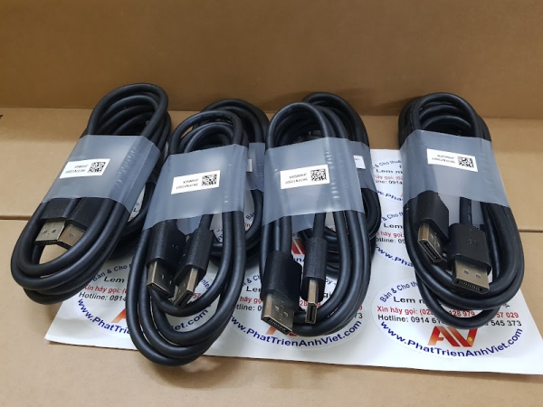 Cáp Displayport UNITEK Y-C608BK 2 Đầu Displayport chính hãng
