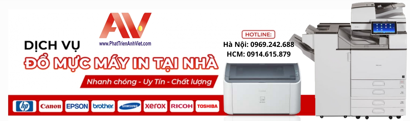 Đổ mực máy in tại nhà Quận Hà Đông  TP. Hà Nội