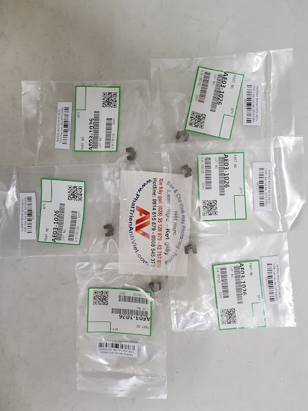 Genuine Ricoh AE03-1026 Bushing For Fuser Oil Supply Roller D06-4226 bạc đỡ trục rulo web dầu Ricoh MP 1060 1075 7500 2075 7001