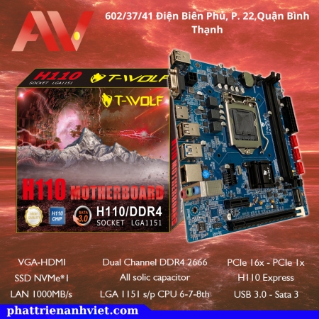 Mainboard T-WOLF H110 