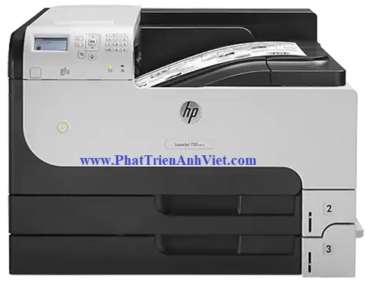 Máy in laser đen trắng HP LaserJet Enterprise M712DN CF236A A3 A4 Đảo mặt USB LAN dùng mực CF214A 10k trang