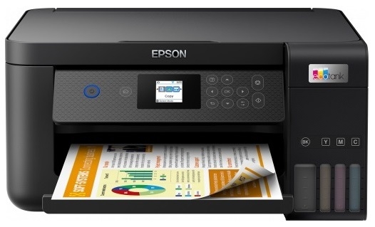 Máy in phun màu đa chức năng không dây Epson EcoTank L4260 Sử dụng mực Epson 001 Ecotank Đen xanh hồng vàng