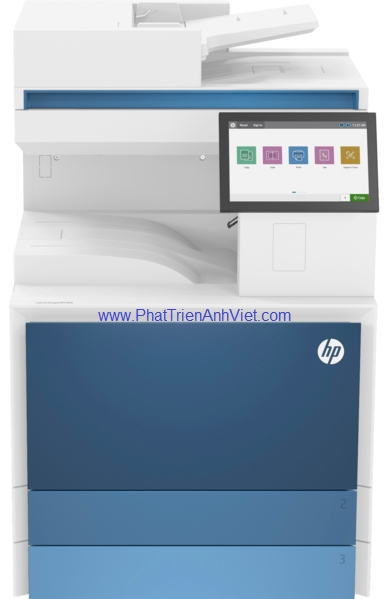 Máy photocopy đen trắng đa chức năng HP LaserJet Managed E826dn 70ppm dùng mực W9084MC hoặc mực W9085MC